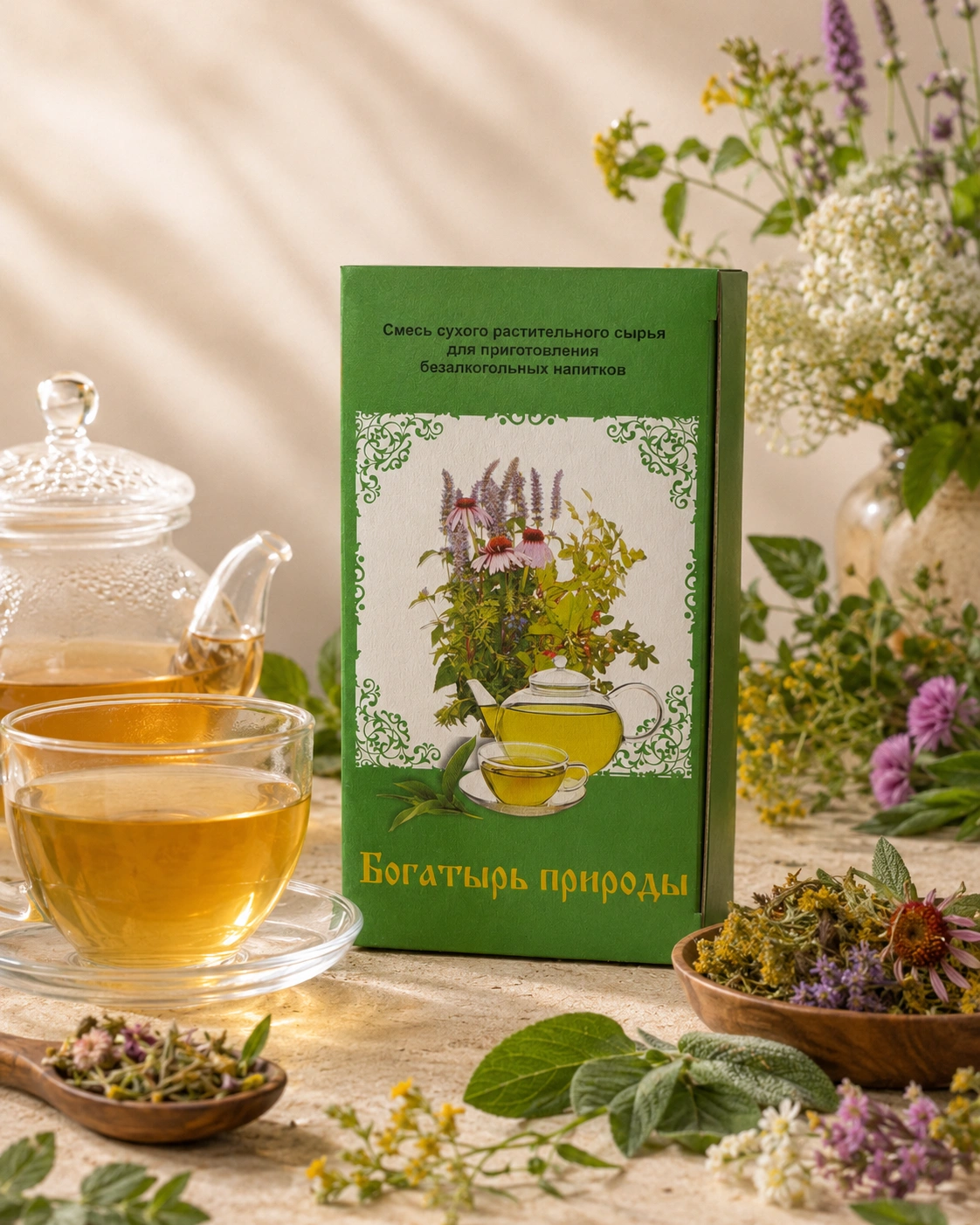 Фиточай «Травяной чай «Богатырь природы»»