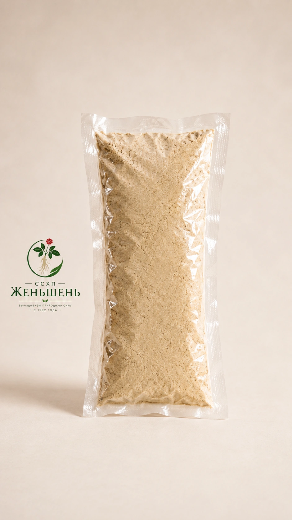 Порошок из сущеного корня женьшеня